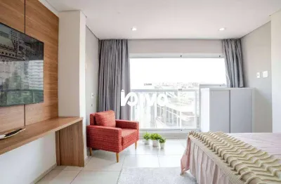 Studio com 1 dormitório para alugar, 26 m² por r$ 3.890,00/mês - vila clementino - são paulo/sp