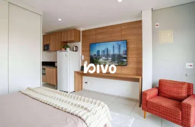 Studio com 1 dormitório para alugar, 26 m² por r$ 3.890,00/mês - vila clementino - são paulo/sp