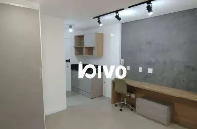 Studio com 1 dormitório para alugar, 27 m² por r$ 2.543,00/mês - vila clementino - são paulo/sp