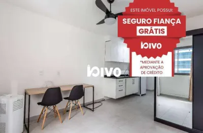 Studio com 1 dormitório para alugar, 24 m² por r$ 3.000,00/mês - vila clementino - são paulo/sp