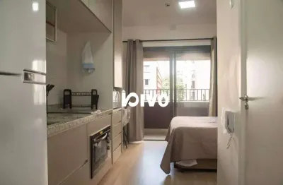 Studio residencial com 1 dormitório para alugar, 24 m² - vila clementino - são paulo/são paulo
