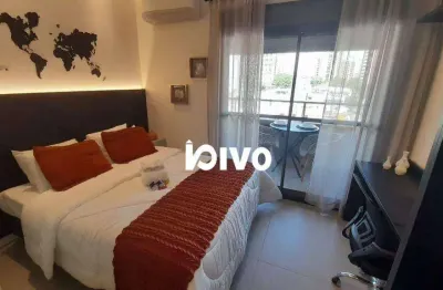 Studio para alugar, 27 m² por r$ 4.300,00/mês - vila clementino - são paulo/sp