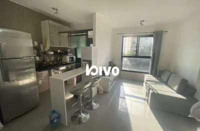 Apartamento residencial com 1 dormitório à venda, 53 m² - cidade monções - são paulo/são paulo