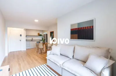 Apartamento com 1 dormitório à venda, 51 m² por r$ 650.000,00 - brooklin - são paulo/sp