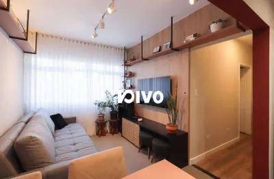 Apartamento com 2 dormitórios à venda, 61 m² por r$ 629.000,00 - mirandópolis - são paulo/sp