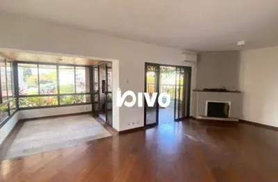 Apartamento com 3 dormitórios para alugar, 210 m² por r$ 13.625,00/mês - moema pássaros - são paulo/sp