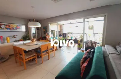 Apartamento com 3 dormitórios à venda, 133 m² por r$ 2.490.000,00 - chácara inglesa - são paulo/sp