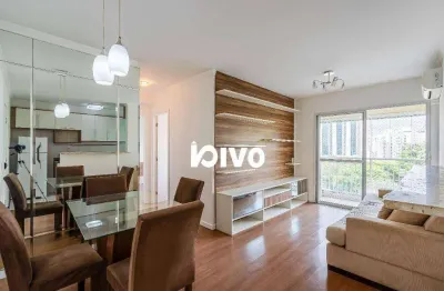 Apartamento 55m2 -sala com sacada, 2drmitorios, com lazer por r$ 920.000 - ibirapuera - são paulo/sp