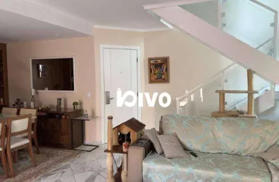 Cobertura com 3 dormitórios à venda, 174 m² por r$ 1.800.000,00 - chácara klabin - são paulo/sp