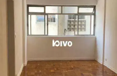 Apartamento com 1 dormitório, 37 m² - venda por r$ 350.000 ou aluguel por r$ 3.243/mês - santa cecília - são paulo/sp