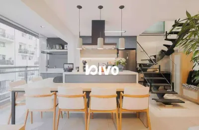 Apartamento duplex com 2 dormitórios à venda, 93 m² por r$ 1.950.000,00 - sumarezinho - são paulo/sp