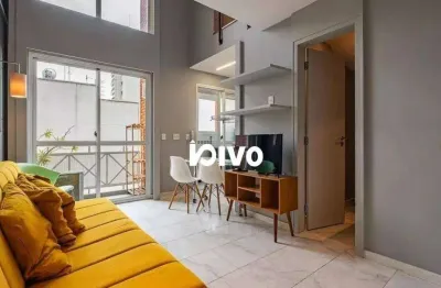 Apartamento duplex com 1 dormitório, 42 m² - venda por r$ 979.000,00 ou aluguel por r$ 6.620,00/mês - paraíso - são paulo/sp