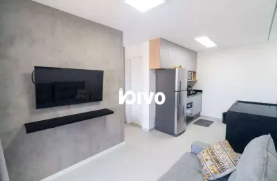 Apartamento com 1 dormitório para alugar, 43 m² por r$ 5.600,00/mês - vila clementino - são paulo/sp