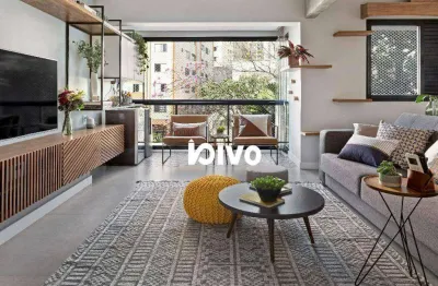 Apartamento com 2 dormitórios à venda, 84 m² por R$ 1.000.000,00 - Vila Gumercindo - São Paulo/SP