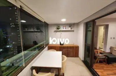 Apartamento com 2 dormitórios para alugar, 62 m² por R$ 8.360,00/mês - Brooklin - São Paulo/SP