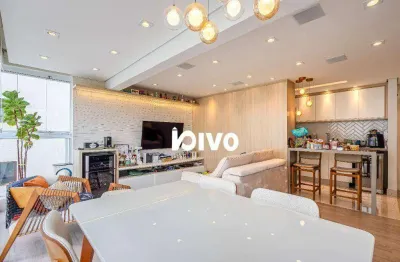 Apartamento com 2 dormitórios, 1 vaga, todo mobiliado, ano 2019, à venda, 65 m² por R$ 980.000 - Chácara Inglesa - São Paulo/SP