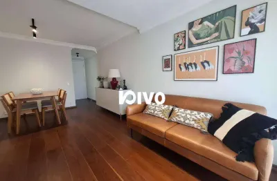 Apartamento com 2 dormitórios para alugar, 67 m² por R$ 5.860,00/mês - Campo Belo - São Paulo/SP