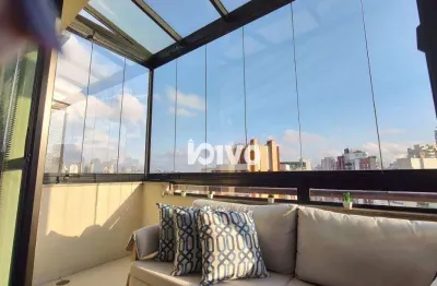 Cobertura com 3 quartos à venda na rua pedro pomponazzi, chácara klabin, são paulo, 214 m2 por r$ 3.050.000
