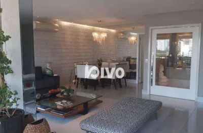 Apartamento residencial com 3 dormitórios à venda, 172 m² - brooklin - são paulo/são paulo