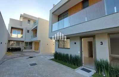 Casa em condomínio fechado com 3 quartos à venda na rua manoel de souza dias negrão, 318, boa vista, curitiba, 136 m2 por r$ 1.025.816