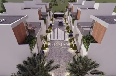 Casa em condomínio fechado com 3 quartos à venda na rua joão borsato, 611, portão, curitiba, 108 m2 por r$ 1.610.400