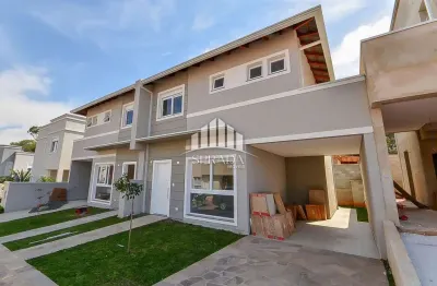 Casa em condomínio fechado com 3 quartos à venda na rua joão dembinski, 515, cidade industrial, curitiba, 130 m2 por r$ 1.290.000