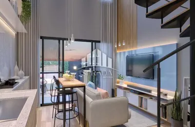 Loft com 1 quarto à venda na rua doutor leão mocellin, 390, santa felicidade, curitiba, 30 m2 por r$ 391.900
