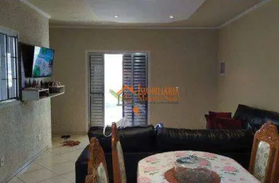 Sobrado com 3 dormitórios à venda, 344 m² por r$ 583.000,00 - jardim cumbica - guarulhos/sp