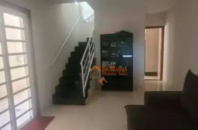 Sobrado com 4 dormitórios à venda, 200 m² por r$ 875.000,00 - parque flamengo - guarulhos/sp