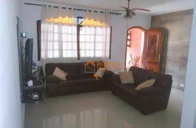 Sobrado com 3 dormitórios à venda, 250 m² por r$ 530.000,00 - parque continental - guarulhos/sp
