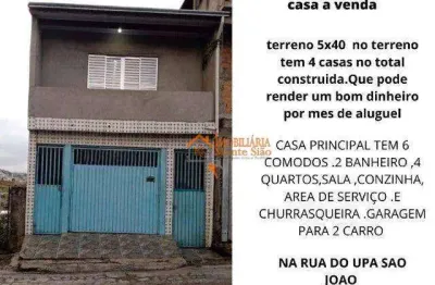 Casa com 6 dormitórios à venda, 200 m² por r$ 373.000,00 - cidade soberana - guarulhos/sp
