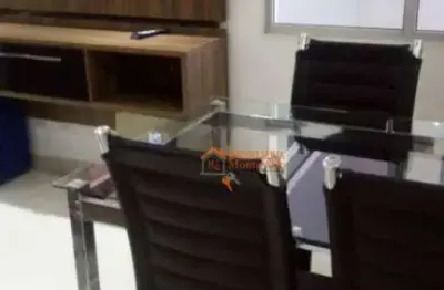 Apartamento com 2 dormitórios à venda, 47 m² por r$ 265.000,00 - vila alzira - guarulhos/sp
