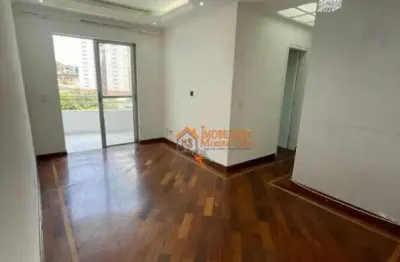 Apartamento com 2 dormitórios à venda, 67 m² por r$ 426.000,00 - jardim testae - guarulhos/sp