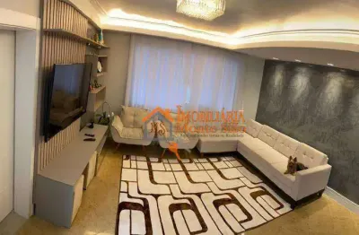 Sobrado com 3 dormitórios à venda, 160 m² por r$ 790.000,00 - parque santo antônio - guarulhos/sp