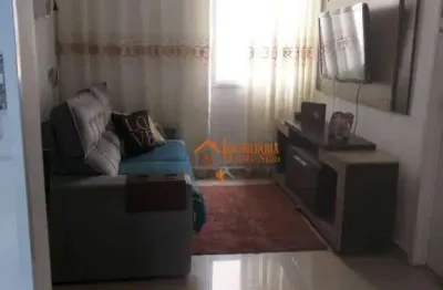 Apartamento com 2 dormitórios à venda, 50 m² por r$ 255.000,00 - jardim cocaia - guarulhos/sp