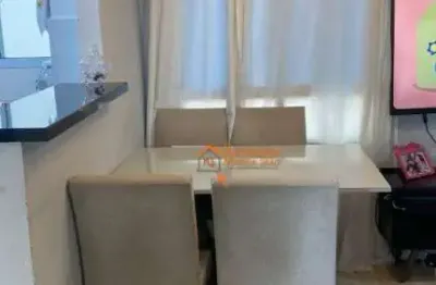 Apartamento com 2 dormitórios à venda, 38 m² por r$ 240.000,00 - jardim nova cidade - guarulhos/sp