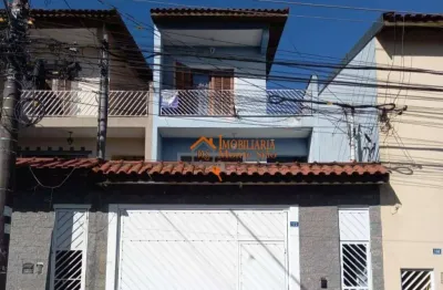 Sobrado com 3 dormitórios à venda, 191 m² por r$ 667.000,00 - jardim bela vista - guarulhos/sp