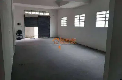 Salão para alugar, 75 m² por r$ 2.900,00/mês - vila itapoan - guarulhos/sp