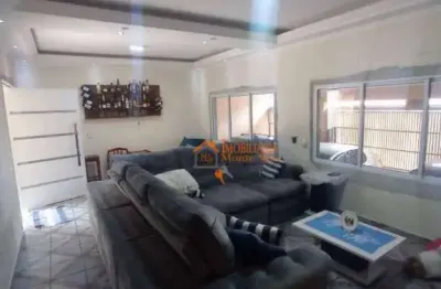 Sobrado com 4 dormitórios à venda, 438 m² por r$ 985.000,00 - jardim santa clara - guarulhos/sp