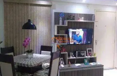 Apartamento com 2 dormitórios à venda, 45 m² por r$ 230.000,00 - água chata - guarulhos/sp