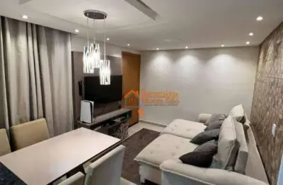 Apartamento com 2 dormitórios à venda, 45 m² por r$ 268.000,00 - água chata - guarulhos/sp
