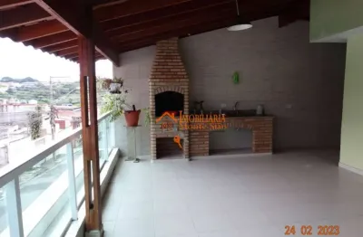 Sobrado com 3 dormitórios à venda por r$ 639.000,00 - jardim pinheiros - guarulhos/sp