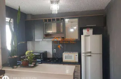 Apartamento com 2 dormitórios à venda, 40 m² por r$ 264.000,00 - jardim nova cidade - guarulhos/sp