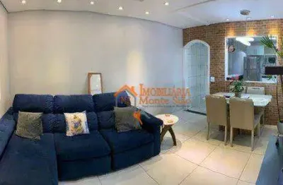 Casa com 2 dormitórios à venda, 70 m² por r$ 530.000,00 - parque continental - guarulhos/sp
