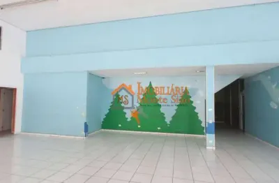 Salão para alugar, 400 m² por r$ 21.388,00/mês - jardim zaira - guarulhos/sp