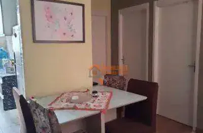 Apartamento com 2 dormitórios à venda, 43 m² por r$ 234.500,00 - jardim são domingos - guarulhos/sp