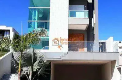 Sobrado com 3 dormitórios à venda por r$ 2.580.000,00 - cidade parquelandia - mogi das cruzes/sp