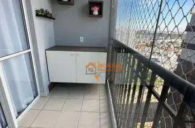 Apartamento com 3 dormitórios à venda, 66 m² por r$ 618.000,00 - vila augusta - guarulhos/sp