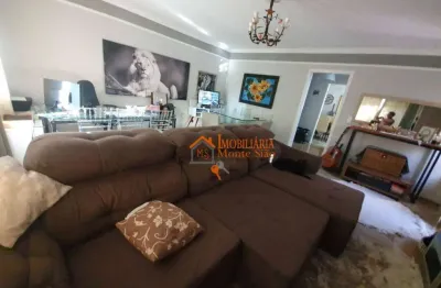 Sobrado com 4 dormitórios à venda, 300 m² por r$ 3.000.000,00 - jardim santa cecília - guarulhos/sp