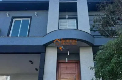 Sobrado com 4 dormitórios à venda por r$ 1.200.000,00 - mogi moderno - mogi das cruzes/sp